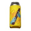 16 oz. can koozie with Timbo Pils can artwork. beer can inside.