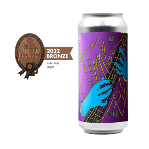 GABF 2022 Bronze Medal winning DDH Timbo can on white background.