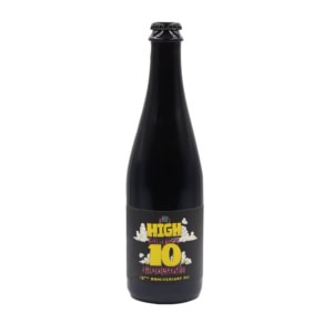 High 10 Anniversary Blend bottle on white background