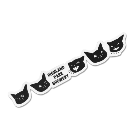 Moods of Sad Cat sticker