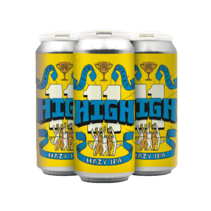 High 11 Hazy IPA cans