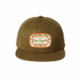 The Fresh Los Angeles Lager Patch Baseball Hat is a brown cap featuring a colorful front patch with "Highland Park Brewery Fresh Los Angeles Lager" and small palm tree illustrations.