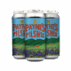 Four cans of Paynes Pilsner beer feature colorful labels with green hills, a blue sky, and purple wildflowers. Bold red and blue text reads “Piperia.” Sold as a 4 pack.
