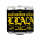 A 4-pack of "Goodnight LA" Black West Coast IPA, featuring bold yellow lettering on a black background, is grouped together against a plain white surface.