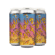 Four cans with colorful labels featuring a vibrant, abstract sunset background, orange clouds, and dynamic black lines. The label reads "DDH Cloud Party" in stylized yellow and orange lettering. Available as a 4 pack.