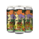 Four colorful beer cans with illustrated labels featuring classical statues, mountains, trees, and an orange-purple sunset sky. The text reads "Years DDH West Coast IPA" in bold, stylized font.