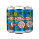 Three blue cans of "Futbol Mexican Style Lager" beer from Los Angeles, California, featuring colorful graphics with suns and soccer themes—perfect for enjoying at upcoming beer releases and events in Los Angeles.