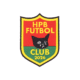 The HPB Futbol Patch is a shield-shaped patch with a yellow border, red and green background, yellow "HPB FUTBOL CLUB 2026" text, and a black cat's face at the center.