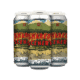 Three cans of beer labeled “Shared Scenery” with colorful, illustrated landscape artwork featuring mountains, cliffs, and water on the label. The cans stand against a plain white background.