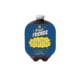 A brown ten-liter plastic Fresh Friends: Freestyle (10L Oneway Recyclable Keg) with a blue label featuring the text “Fresh Friends Freestyle” and “Newest in Hop Innovation.”.